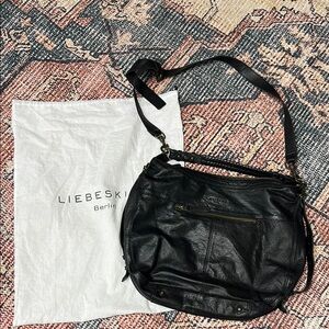 Liebeskind Black Leather Women's Crossbody Bag